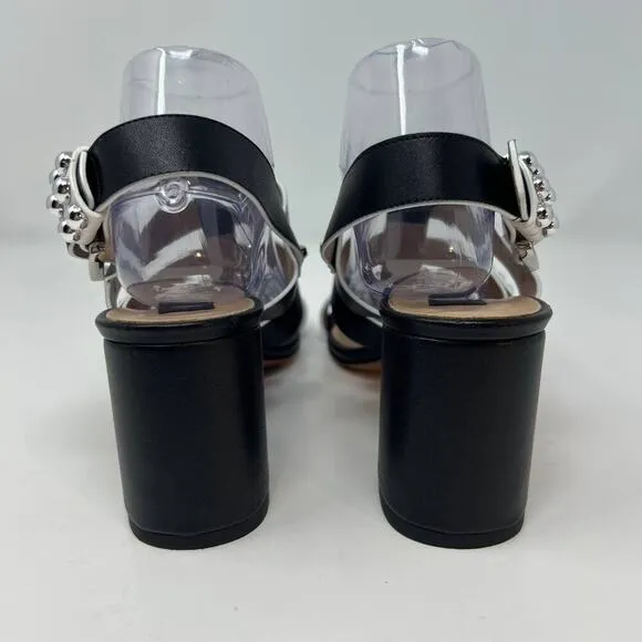 Michele Lopriore Albano Women's Studded Leather Sandals Size 40