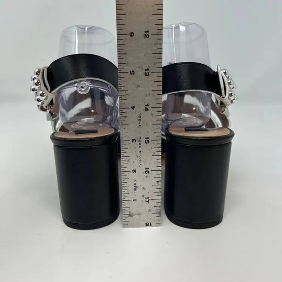 Michele Lopriore Albano Women's Studded Leather Sandals Size 40