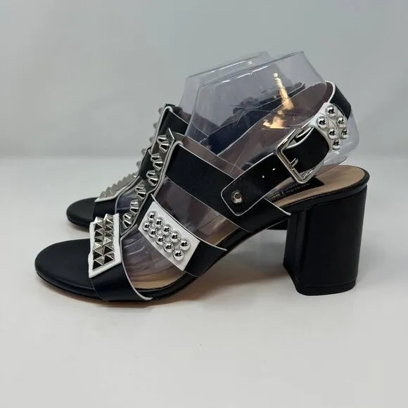 Michele Lopriore Albano Women's Studded Leather Sandals Size 40