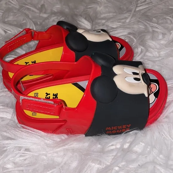 Mini Melissa Disney Jelly Sandals - Mickey Mouse