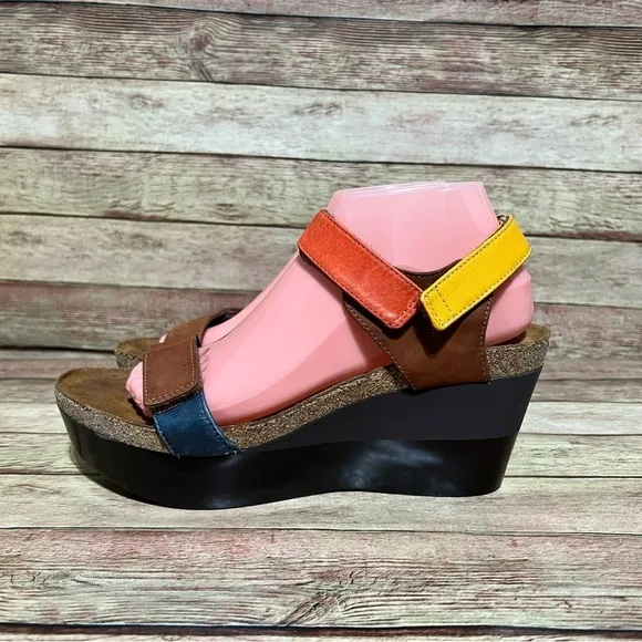 Naot Leather Miracle Strap Sandals