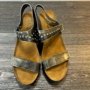 Naot leather wedges sandals woman’s size 40 (d55)
