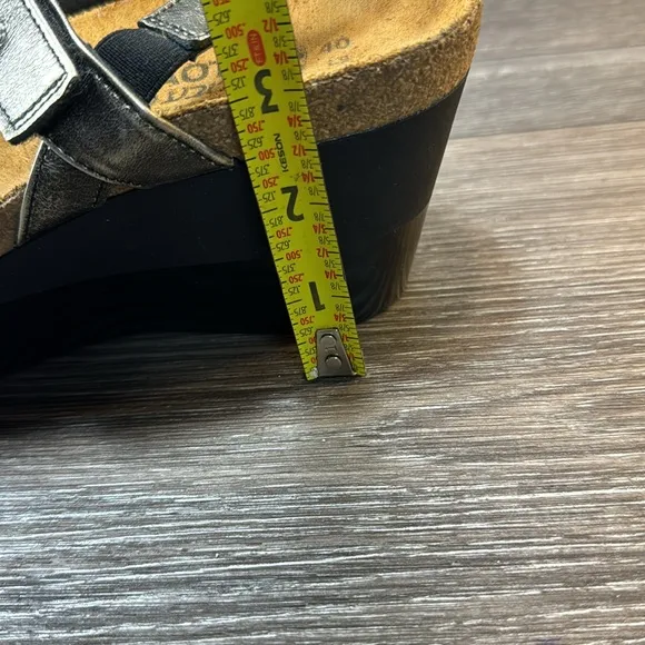 Naot leather wedges sandals woman’s size 40 (d55)