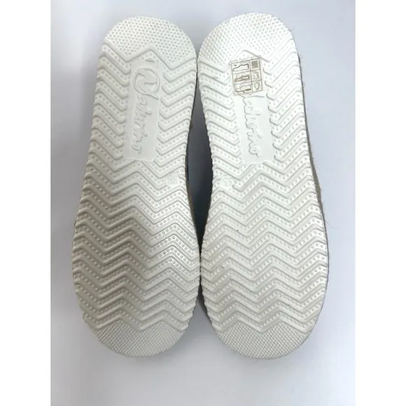 Naturino Denim Butterfly Embroidered Espadrille Flat Loafers Sandals Sz …
