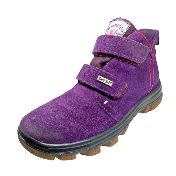 Naturino‎ Rainstep  Purple Suede Waterproof Winter Boots