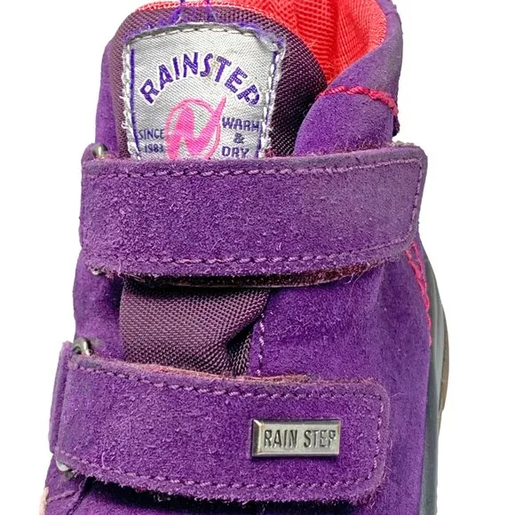 Naturino‎ Rainstep  Purple Suede Waterproof Winter Boots