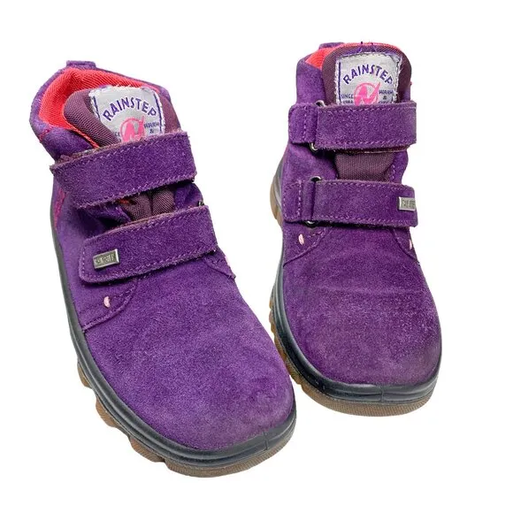 Naturino‎ Rainstep  Purple Suede Waterproof Winter Boots