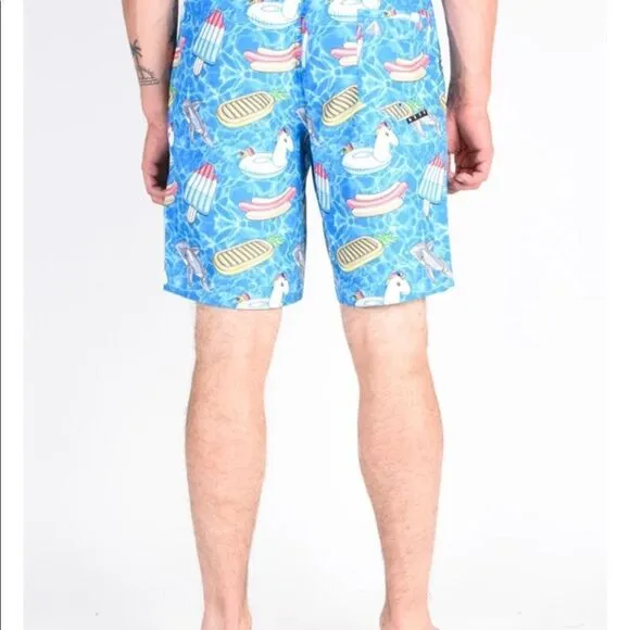 Neff Daily Hot Tub Pool Party Board Shorts Swim.