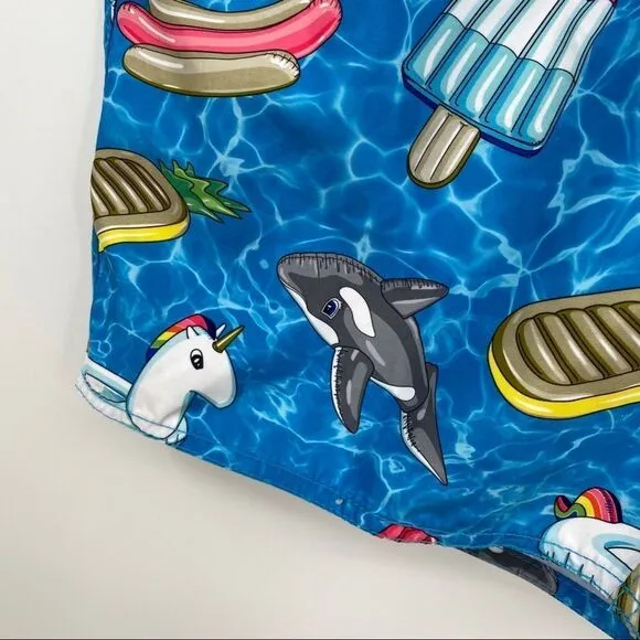 Neff Daily Hot Tub Pool Party Board Shorts Swim.
