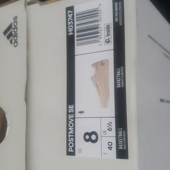 New Adidas Postmove Se Light Pink Basketball Sneakers