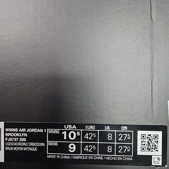 New Air Jordan 1 Brooklyn Women's Boots