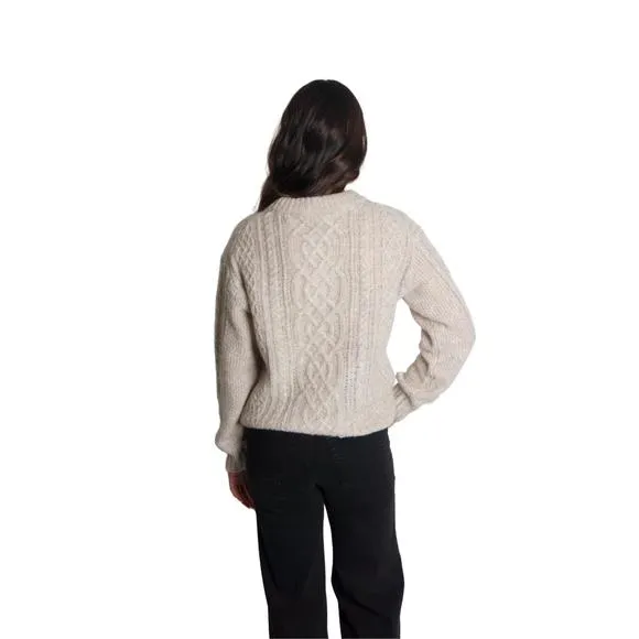 NEW ALEX MILL willow fisherman sweater in aspen