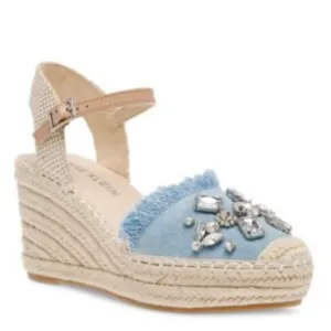 New Anne Klein Women's Lenox Espadrille Wedge Sandals