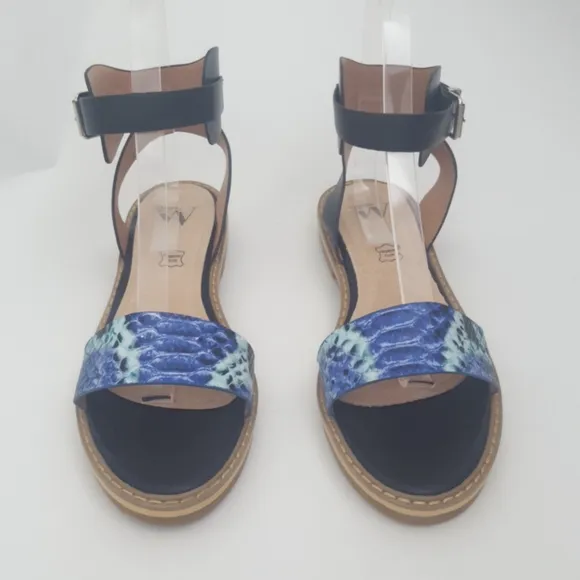 New Anthropologie Vanessa Wu leather sandals EU 40