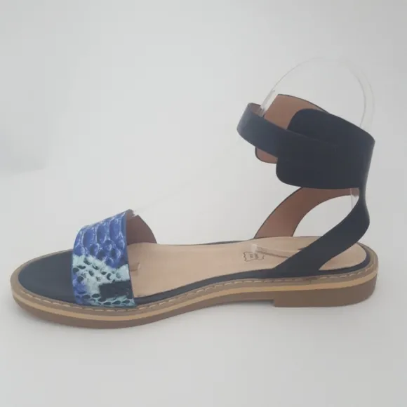 New Anthropologie Vanessa Wu leather sandals EU 40