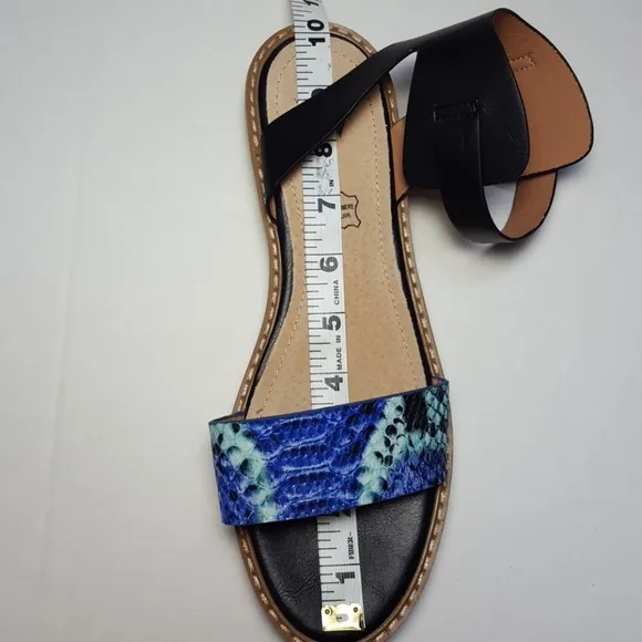 New Anthropologie Vanessa Wu leather sandals EU 40