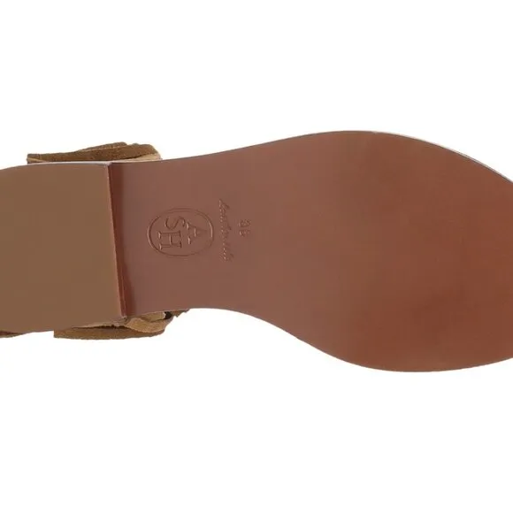 NEW ASH Leather Paquito Sandals  ANTELOPE for women 1065tn
