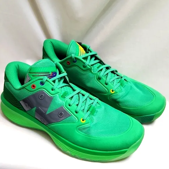 New Balance FuelCell Hesi Low Green Athletic Basketball Sneakers (m size 14)