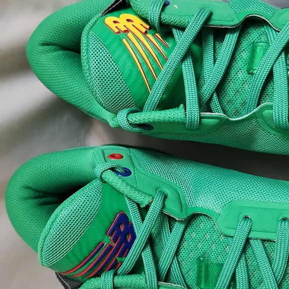New Balance FuelCell Hesi Low Green Athletic Basketball Sneakers (m size 14)
