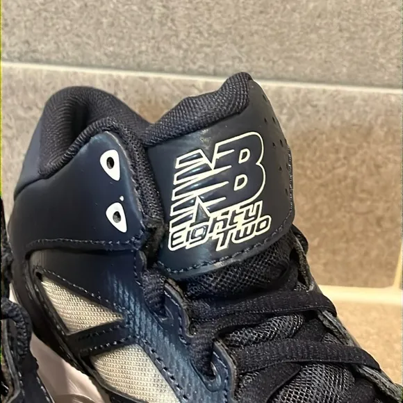 New Balance KB82NVY basketball shoes sneakers 82 Boys Girls Youth Size 13