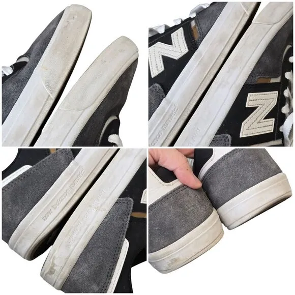 New Balance Men's 9 Numeric 306 Jamie Foy Grey Casual Skater Sneakers Shoes