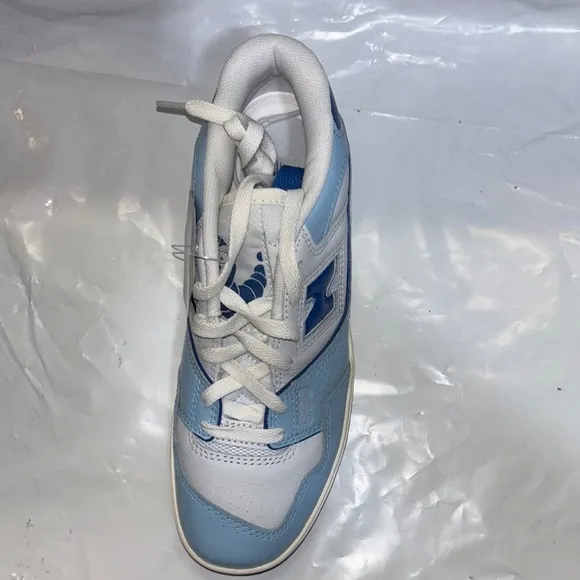 New Balance Unisex 550 Sneakers Basketball Casual Low Blue Vented Size 5.5