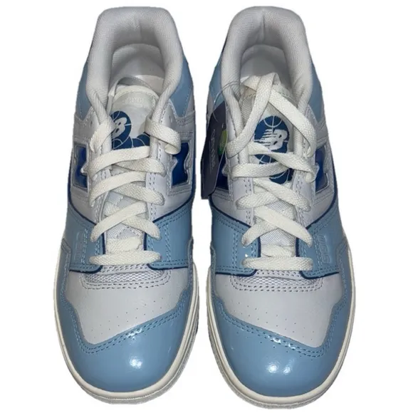 New Balance Unisex 550 Sneakers Basketball Casual Low Blue Vented Size 5.5