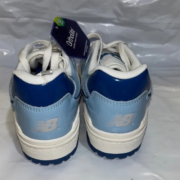New Balance Unisex 550 Sneakers Basketball Casual Low Blue Vented Size 5.5