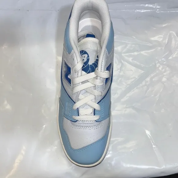 New Balance Unisex 550 Sneakers Basketball Casual Low Blue Vented Size 5.5