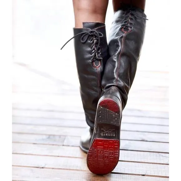 NEW BEDSTU women's manchester boots in black