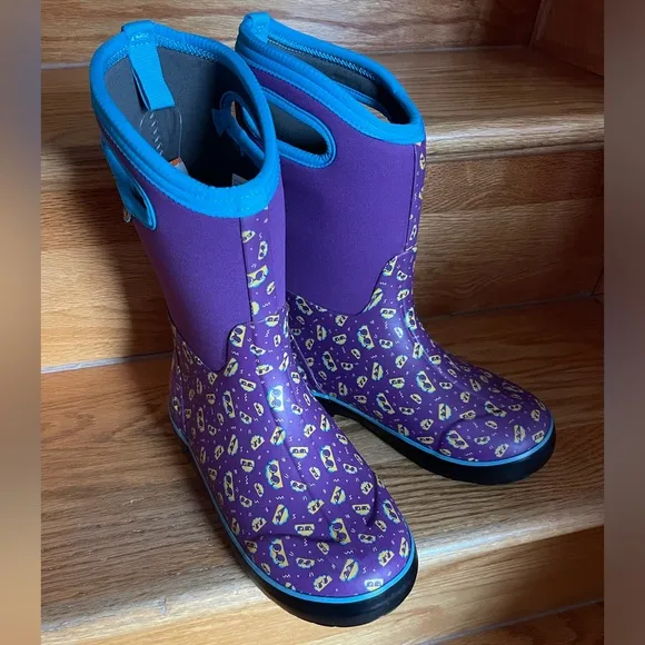New Bogs Classic Tacos youth boots size 6