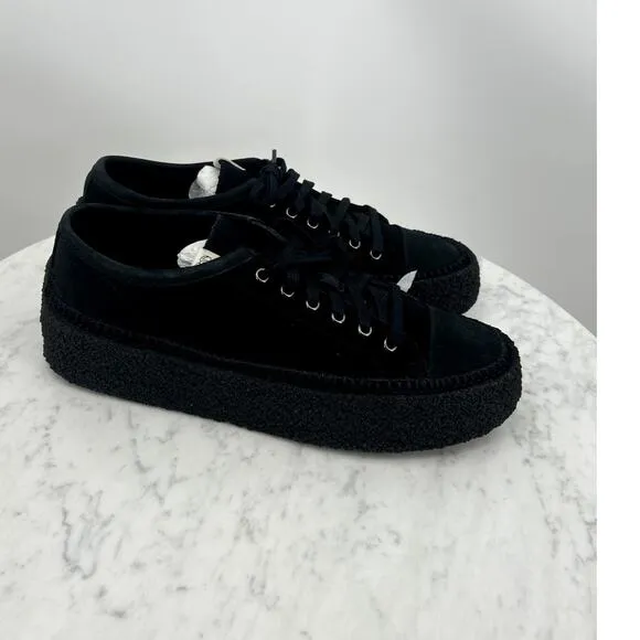 NEW Clarks Caravan Low Top Black Casual Skater Skateboard Sneakers Men's 10.5