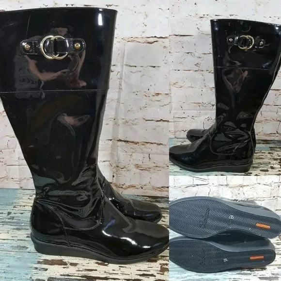NEW COLE HAAN WATERPROOF RAIN BOOTS SIZE 10.5