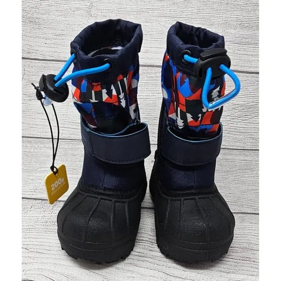 NEW!! Columbia Powderbug Plus‎ II Print Toddler Waterproof Winter Boots Size 5