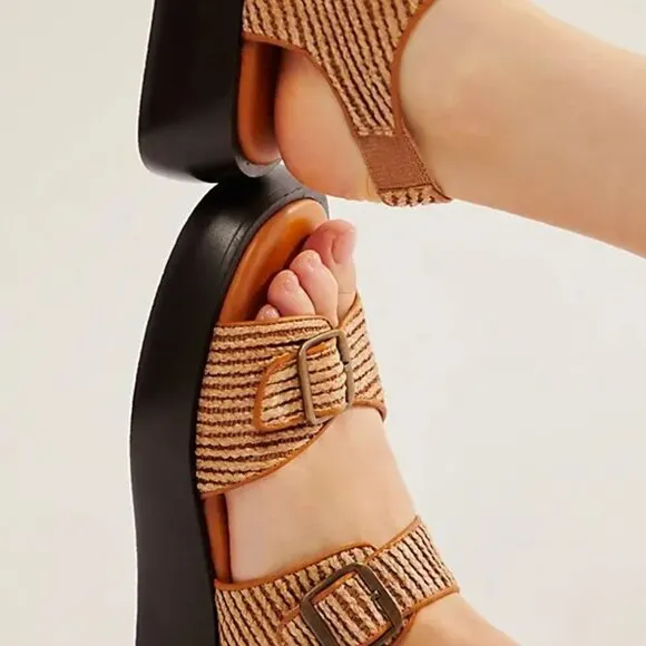 new FREE PEOPLE Mandi Weave Sandal (252)