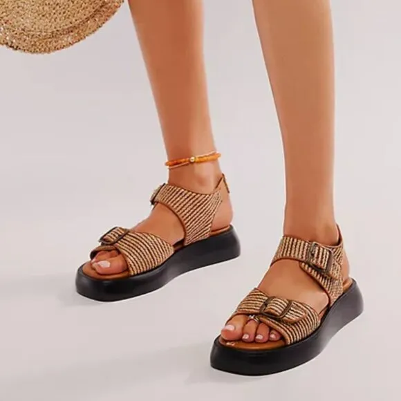 new FREE PEOPLE Mandi Weave Sandal (252)
