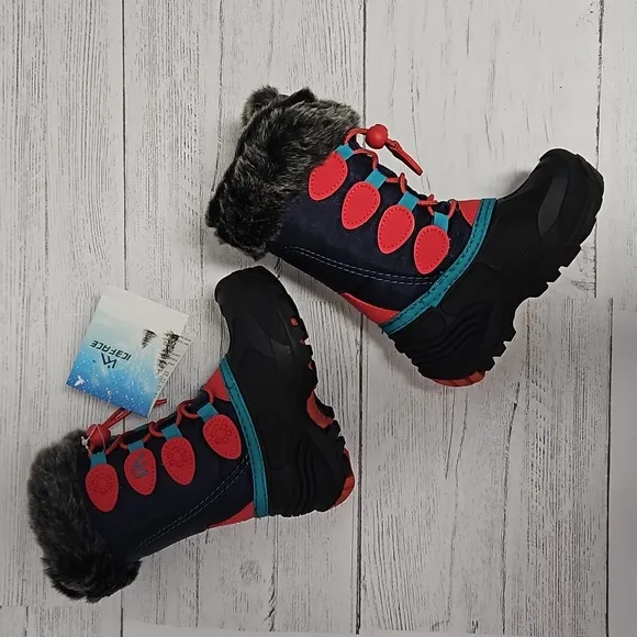 New, Ice face boys size 9  winter waterproof snow boots