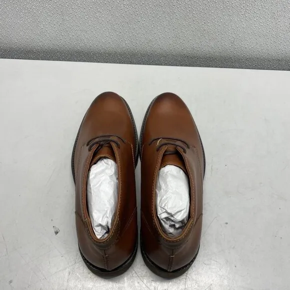 NEW JOHNSTON &amp; MURPHY Copeland Chukka Boots – Men's 10  Brown Oiled Leather –