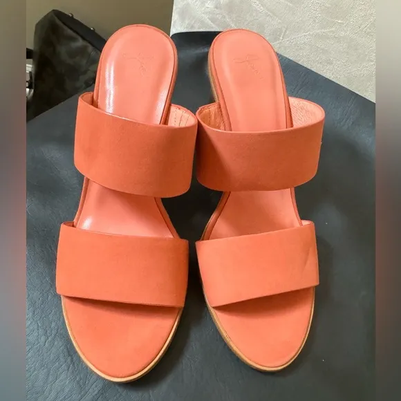 New Joie Brushed Leather Sandals