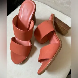 New Joie Brushed Leather Sandals