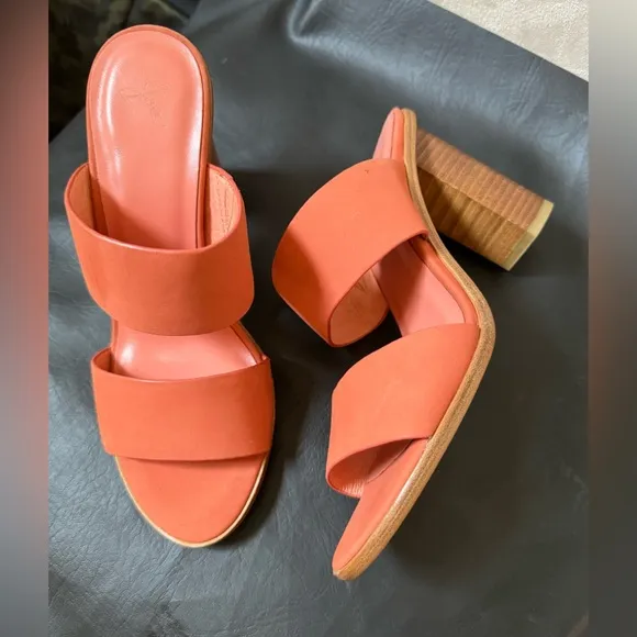 New Joie Brushed Leather Sandals