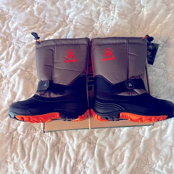 NEW KAMIK ROCKET WINTER WATERPROOF LITTLE KIDS BOOTS
