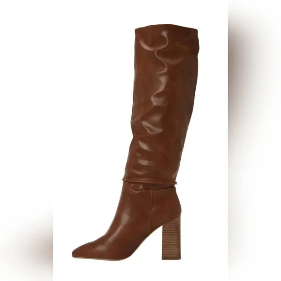 New Madden Girl Pointed Toe Knee High Boots 9.5