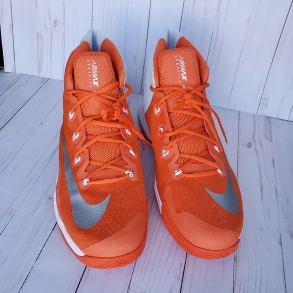 NEW Nike Airmax Audacity 2016 Orange/Gray sz17.5
