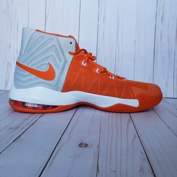 NEW Nike Airmax Audacity 2016 Orange/Gray sz17.5