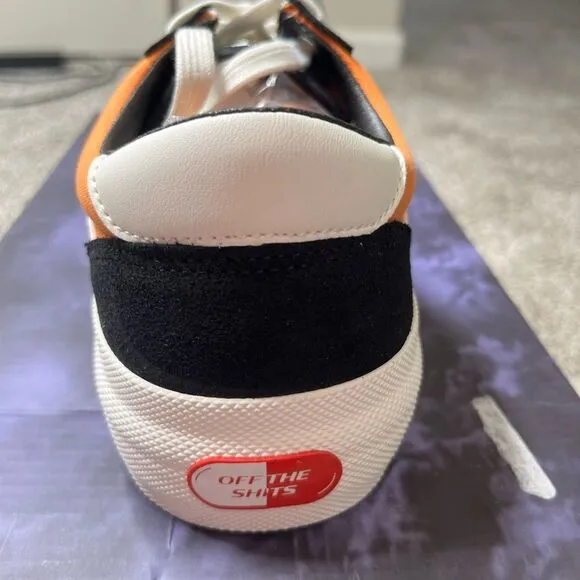 New Revenge x Storm Sneakers Size 10 Orange Black Vol. 2 Skater Shoes Men's #130