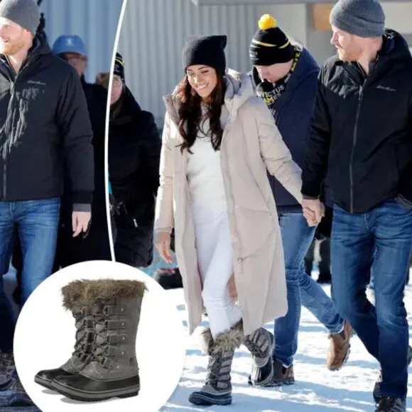 NEW Sorel Joan Of Arctic Winter Snow Boots Womens 6 Faux Fur Outdoors Cozy