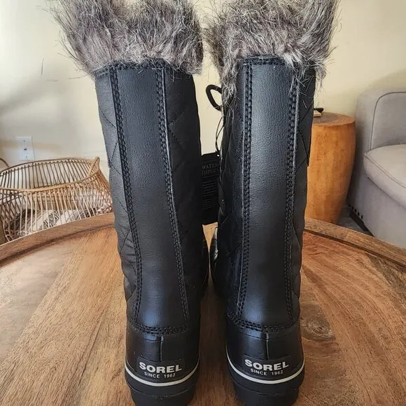 NEW Sorel Tofino CVS Black Waterproof Boots Women's Size 11