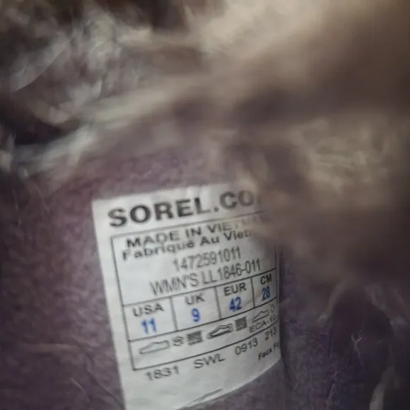 NEW Sorel Tofino CVS Black Waterproof Boots Women's Size 11
