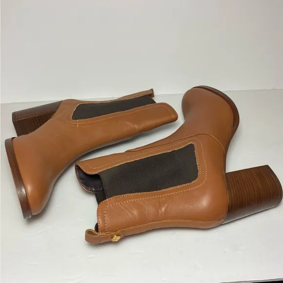 New Ted Baker London Daphina  Leather Heeled Chelsea Beautiful Ankle Boots Sz 9